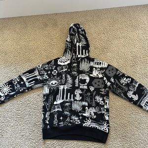 New designer used hoodie
